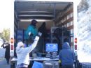 Refilling the truck 2 Refilling the truck 2